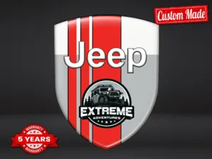 Jeep Etiquetas Negocio Limitadas Diseño Estilo Minimalista
